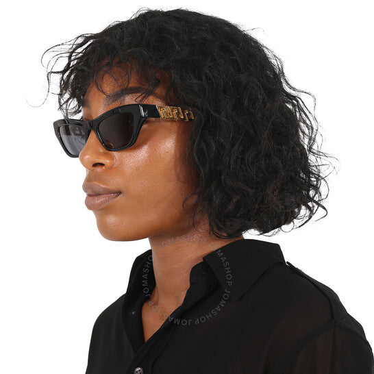 Versace, Dark Gray Cat Eye Ladies Sunglasses