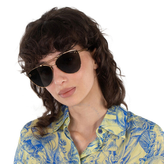 Versace, Dark Grey Cat Eye Ladies Sunglasses