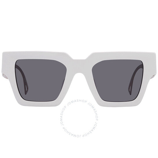 نظارة شمسية مربعة رمادية داكنة للنساء من فيرساتشي