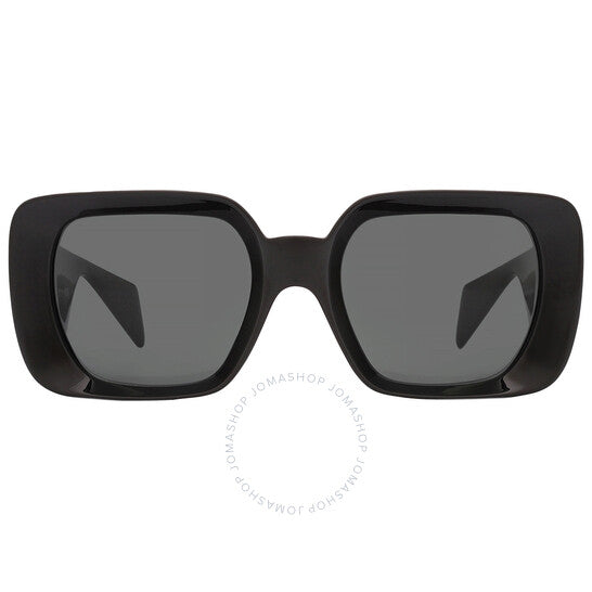Versace, Dark Grey Square Ladies Sunglasses