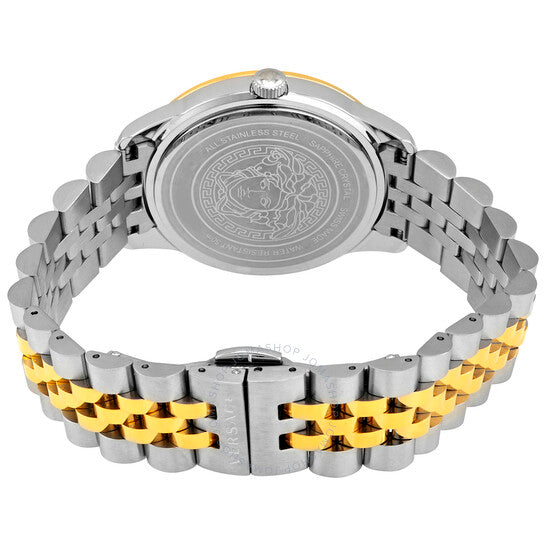 ساعة فيرساتشي، جريكاسي سيجنتشر كوارتز بمينا زرقاء للسيدات