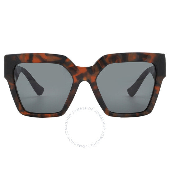 نظارة شمسية نسائية من فيرساتشي، بتصميم فراشة رمادية