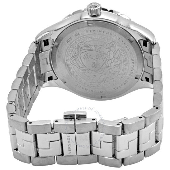 Versace, Hellenyium GMT Black Dial Men's Watch V1102 0015