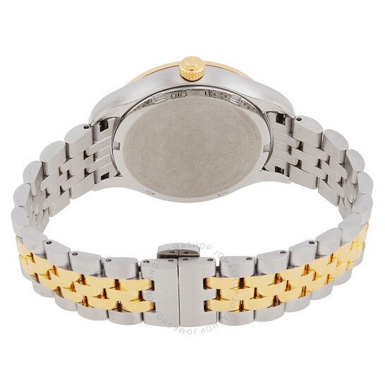 ساعة فيرساتشي هيلينيوم كوارتز زرقاء اللون للنساء