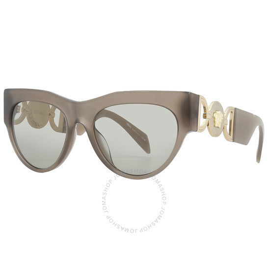 Versace, Light Brown Cat Eye Ladies Sunglasses