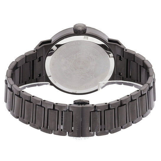 Versace, Medusa Infinite Quartz Gunmetal Dial Men's Watch