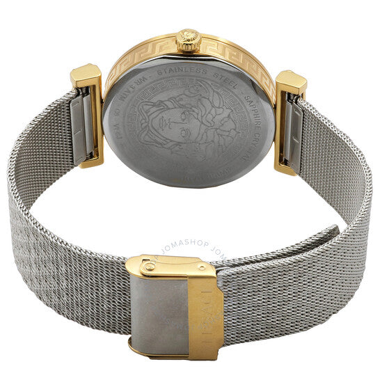 ساعة فيرساتشي ريجاليا كوارتز نسائية بمينا أخضر