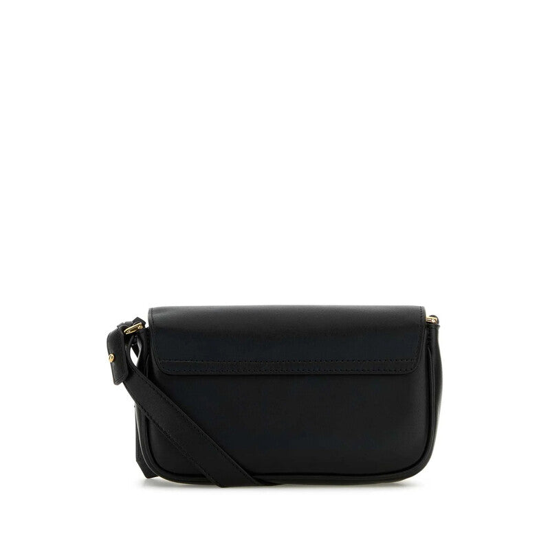 Tag Foldover Top Mini Shoulder Bag
