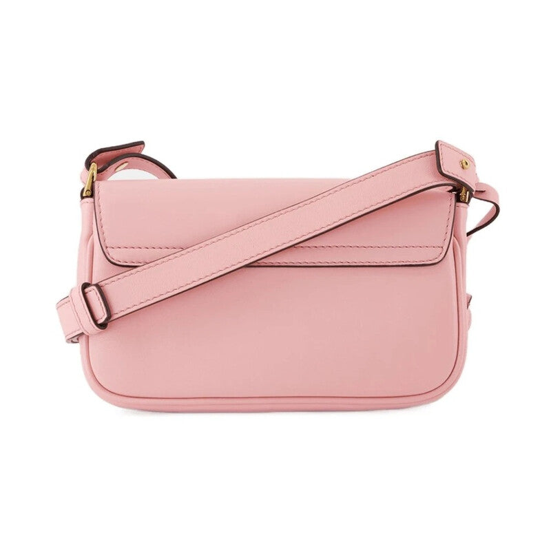 Tag Foldover Top Mini Shoulder Bag