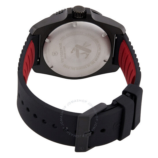 ساعة فيكتورينوكس جورني 1884 كوارتز للرجال بمينا سوداء