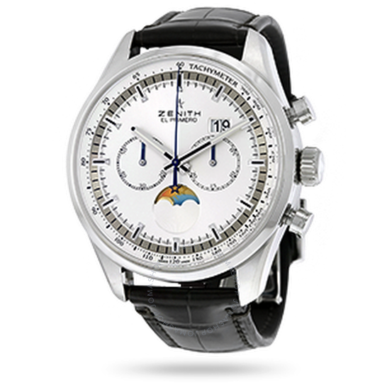 Zenith, El Primero Moonphase Chronograph Automatic Men's Watch