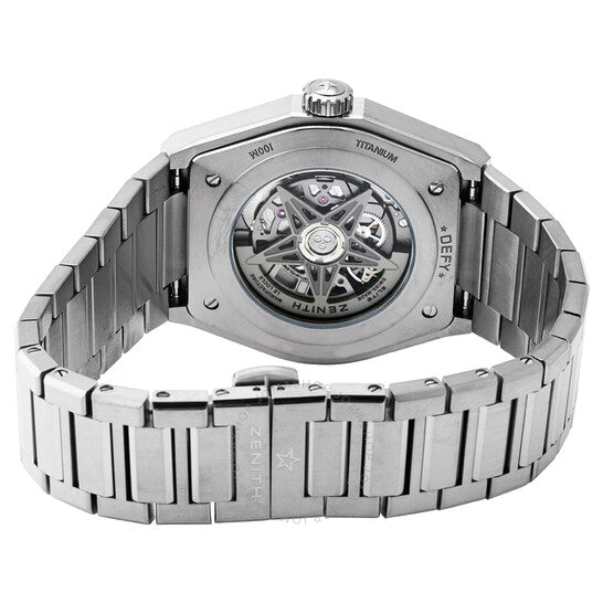 Zenith, Defy Classic Automatic Blue Dial Titanium Men's Watch