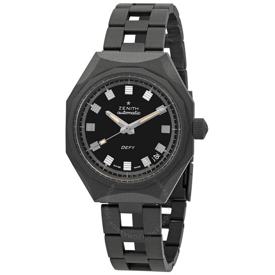 Zenith, Defy Revival Shadow Automatic Black Dial Men's Watch