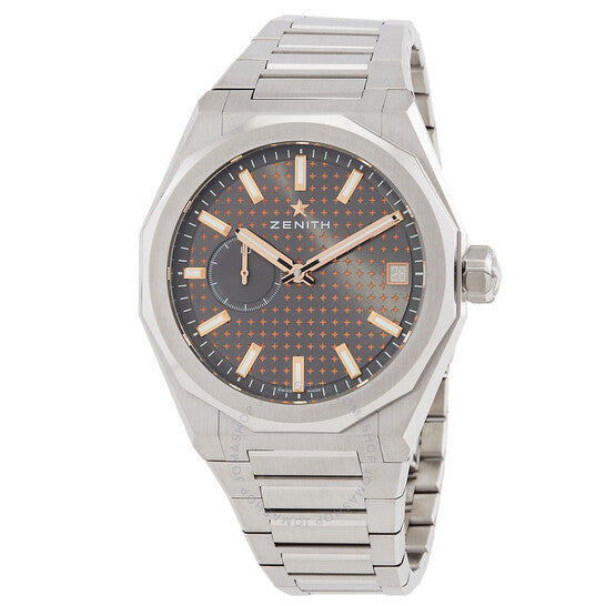 ساعة Zenith Defy Skyline أوتوماتيكية بمينا رمادي