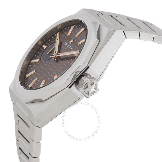 ساعة Zenith Defy Skyline أوتوماتيكية بمينا رمادي