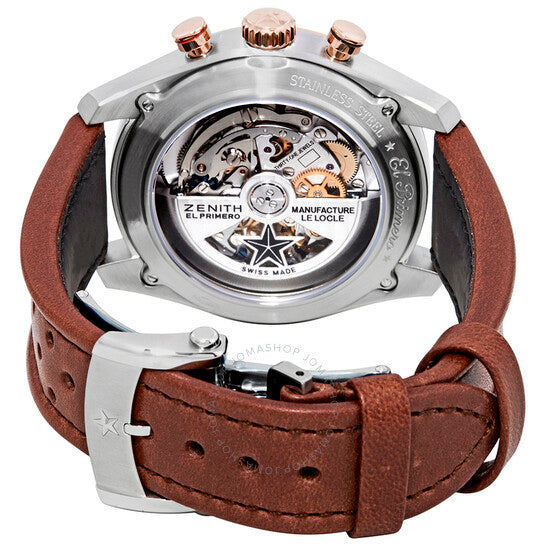 Zenith, El Primero Chronograph Automatic Grey Dial Men's Watch