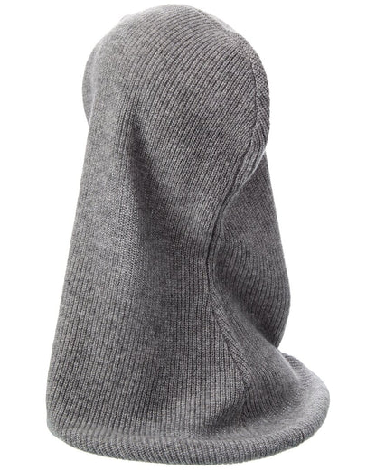 shaker overlap cashmere balaclava