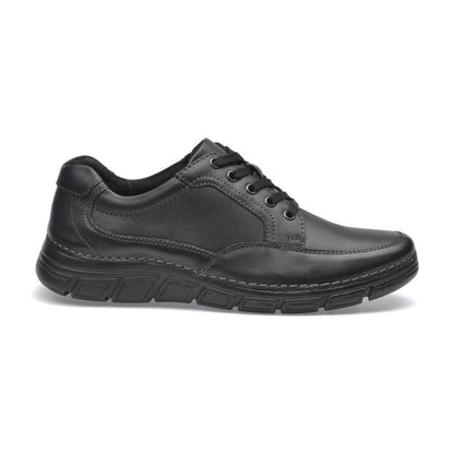 men's leather oxfords rock in black