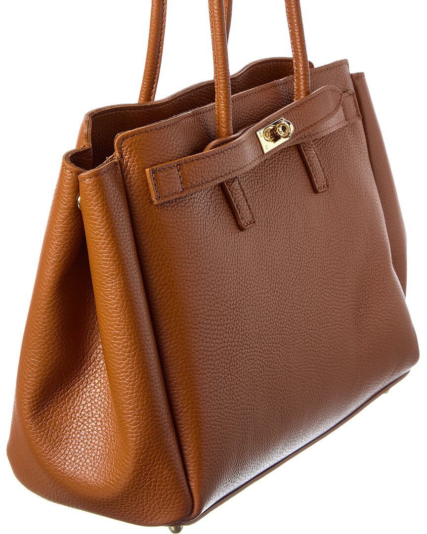 arden leather handbag