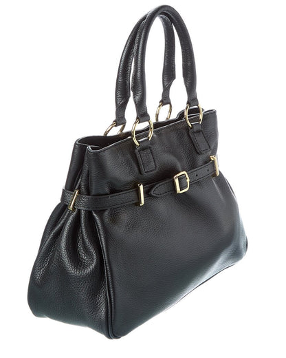 leather shoulder bag