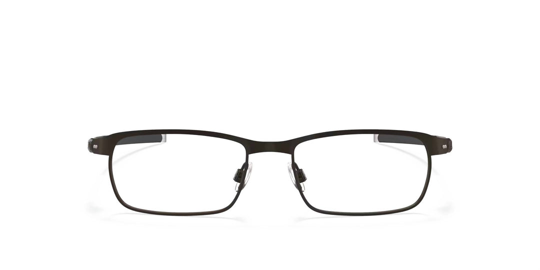 men's ox3184 tincup metal eyeglasses frame in powder pewter