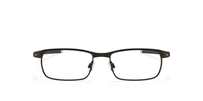 men's ox3184 tincup metal eyeglasses frame in powder pewter