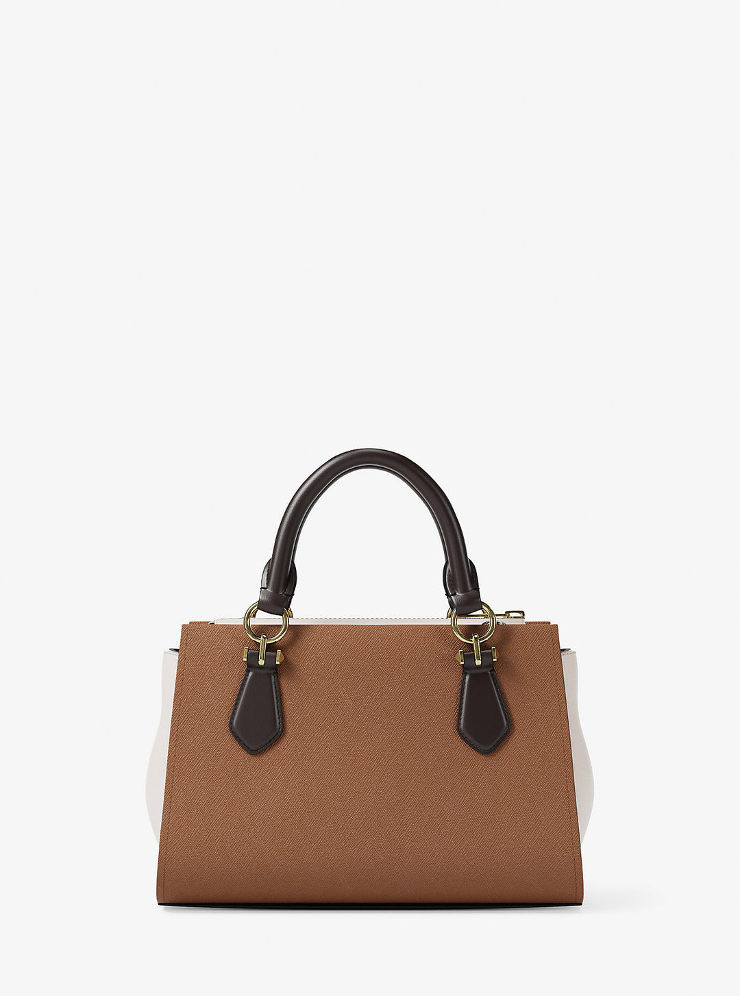 marilyn small color-block saffiano leather messenger bag