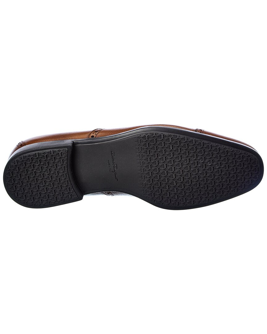 ferragamo riley leather oxford