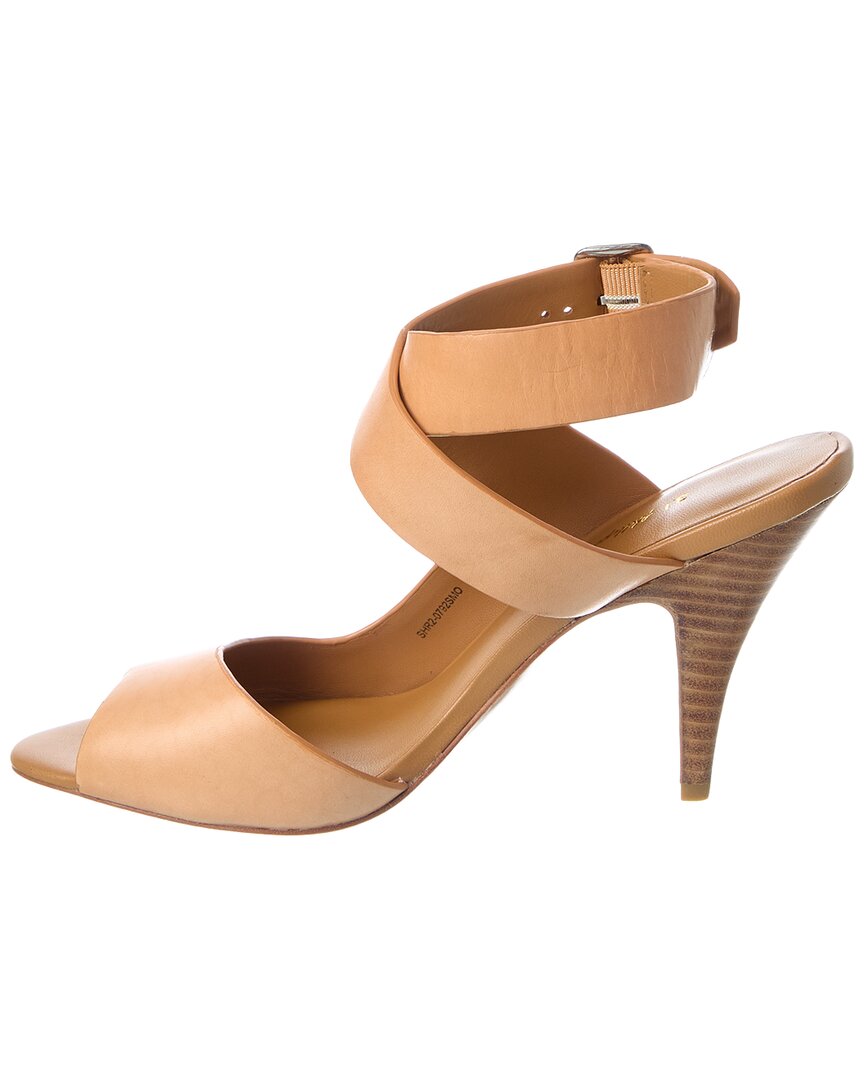 dahlia asymmetric leather sandal