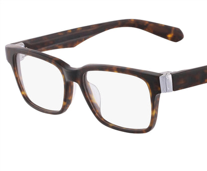 men's andy rectangle eyeglasses in dark tortoise