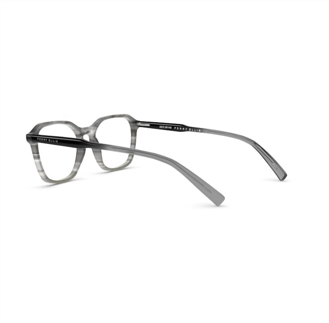 men's pe431 square eyeglasses in gray