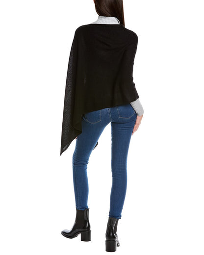 lightweight cashmere poncho