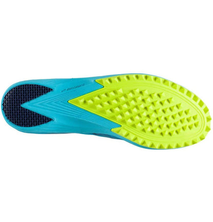 women's mach 18 shoes in blue/blue/yellow