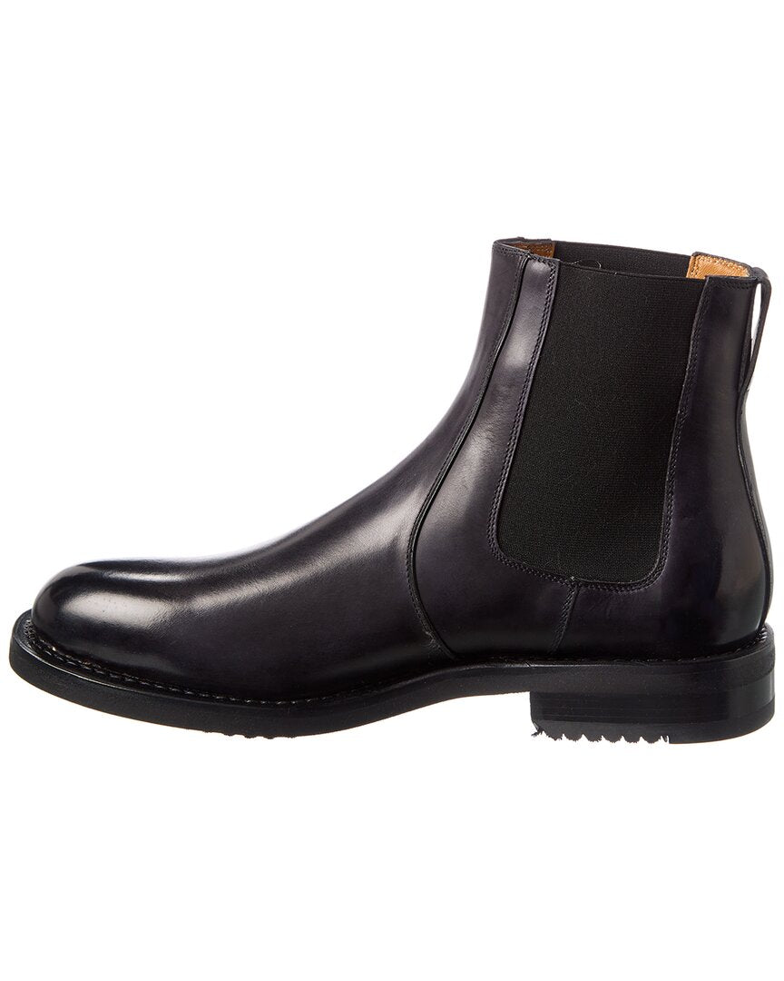 ferragamo nono leather bootie