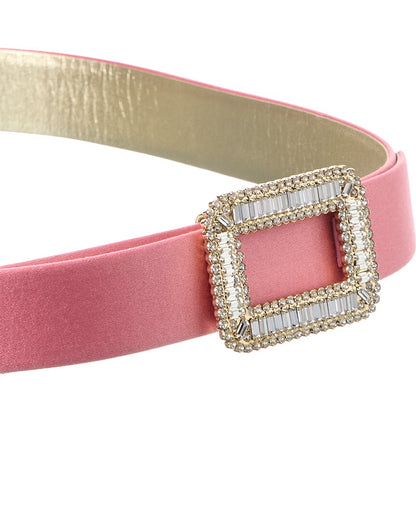 satin belt