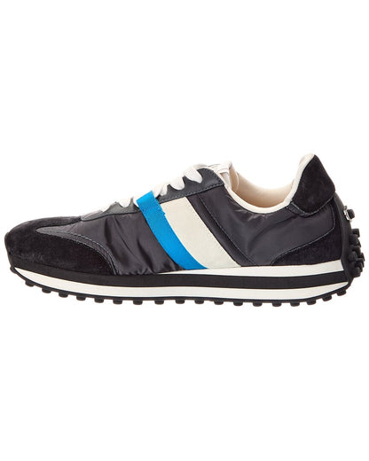 ferragamo iulio suede sneaker