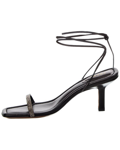 le ozzie lace-up leather sandal