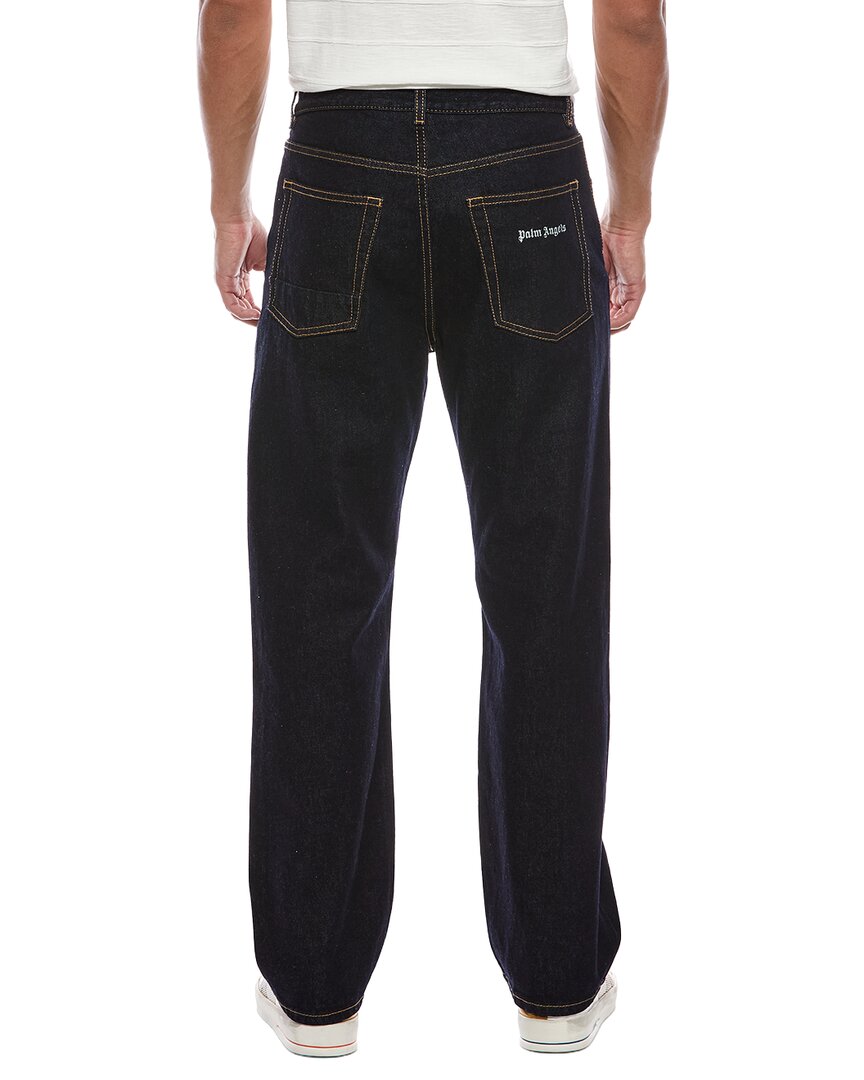 dark wash straight jean