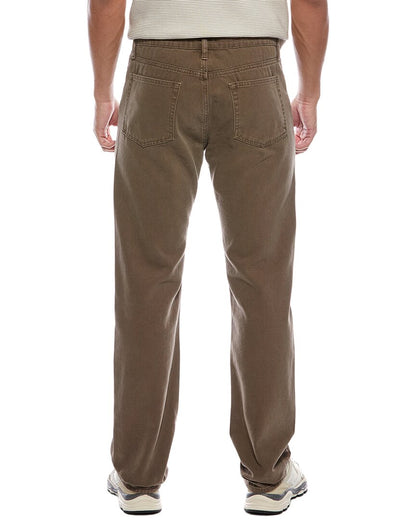 frame antique latte brown straight jean