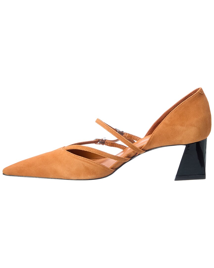rue suede pump