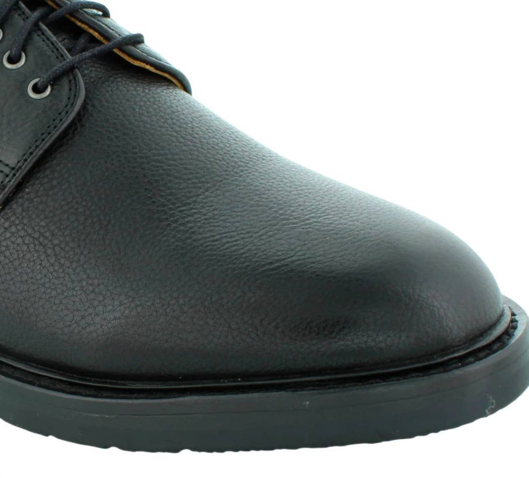 men's alpha lace-up dress shoe in black