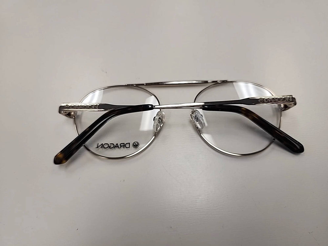 men's dr191 shay round eyeglasses in gold