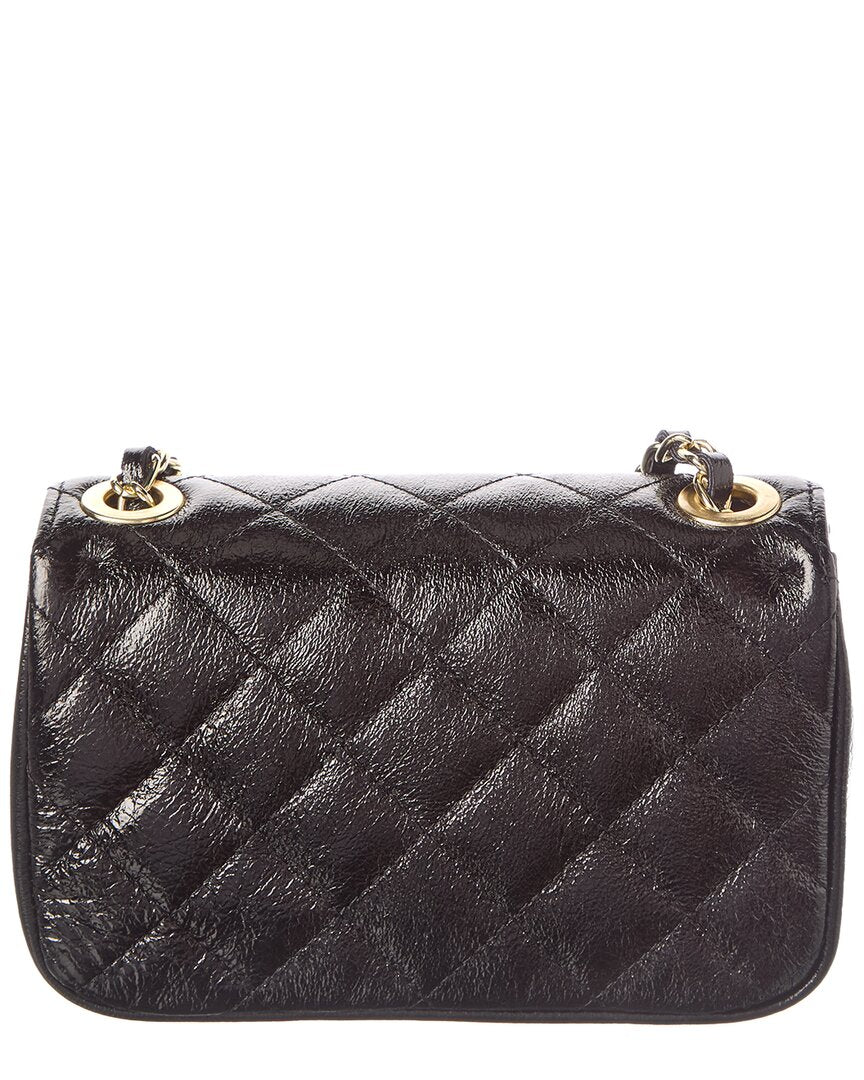 jennie metallic quilted leather crossbody