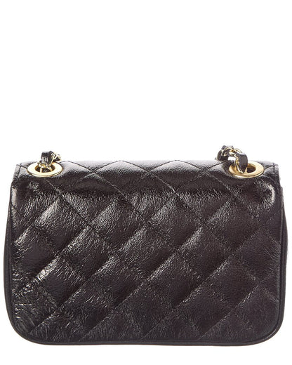 jennie metallic quilted leather crossbody