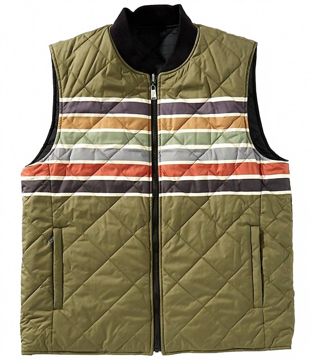 Medium - black outdoor stripe