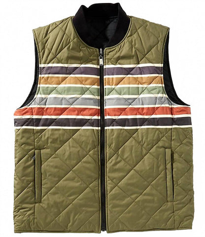 Medium - black outdoor stripe