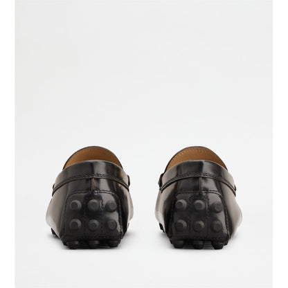 gommino bubble loafers in leather