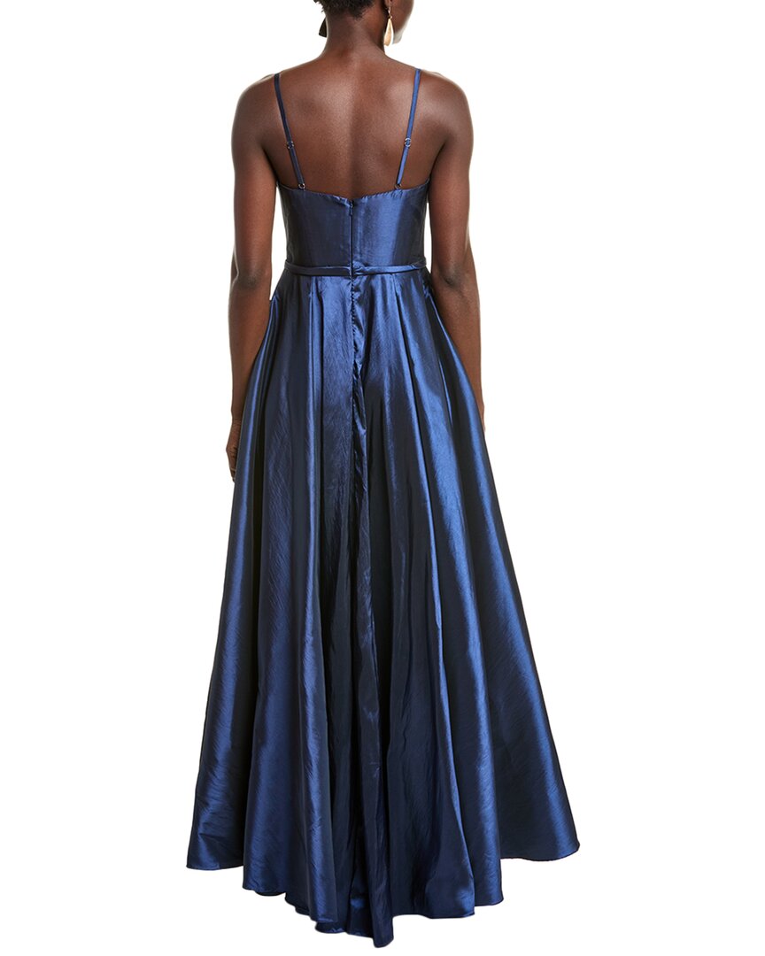 spaghetti strap gown