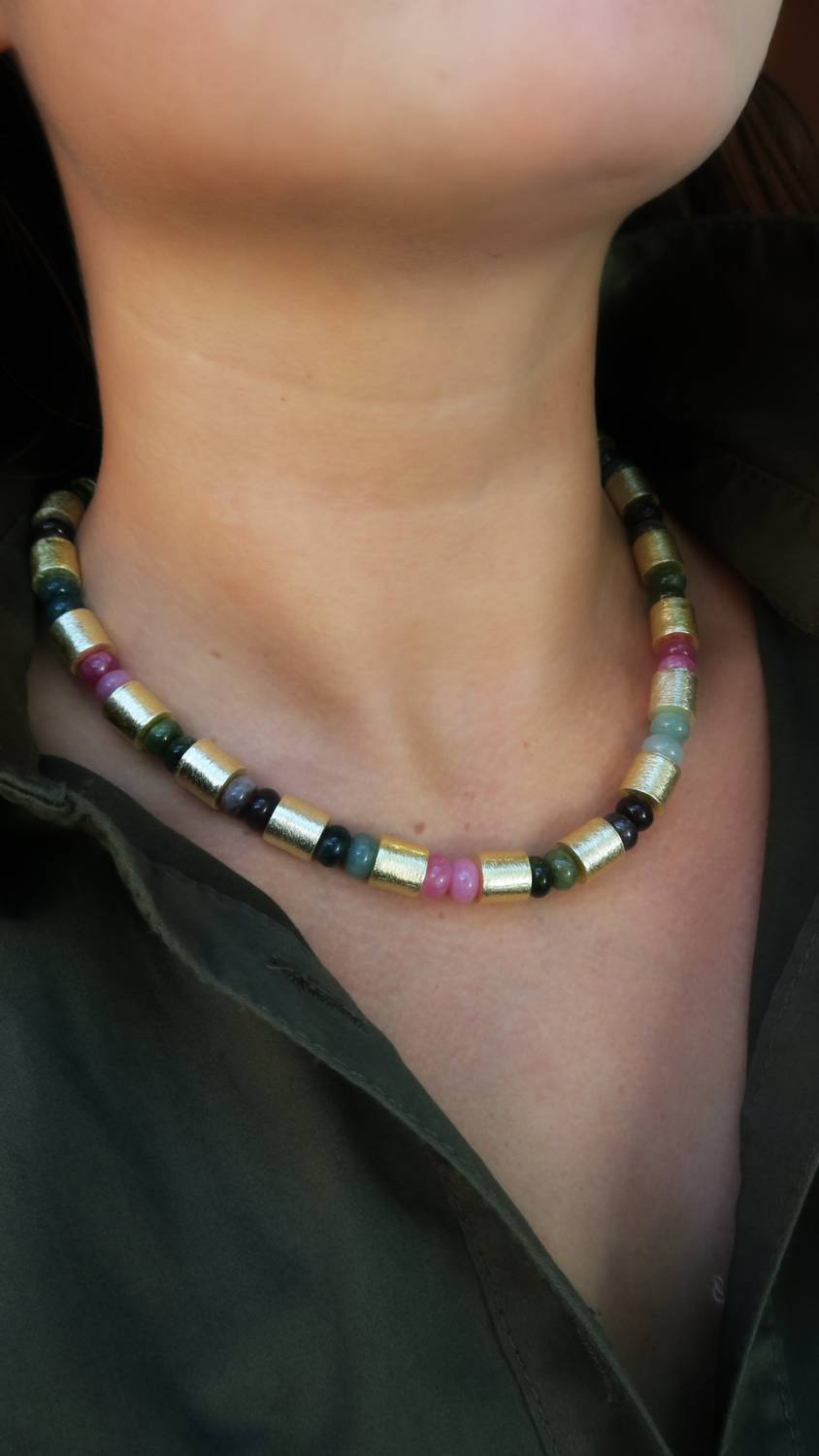 women's st. germain necklace in willow