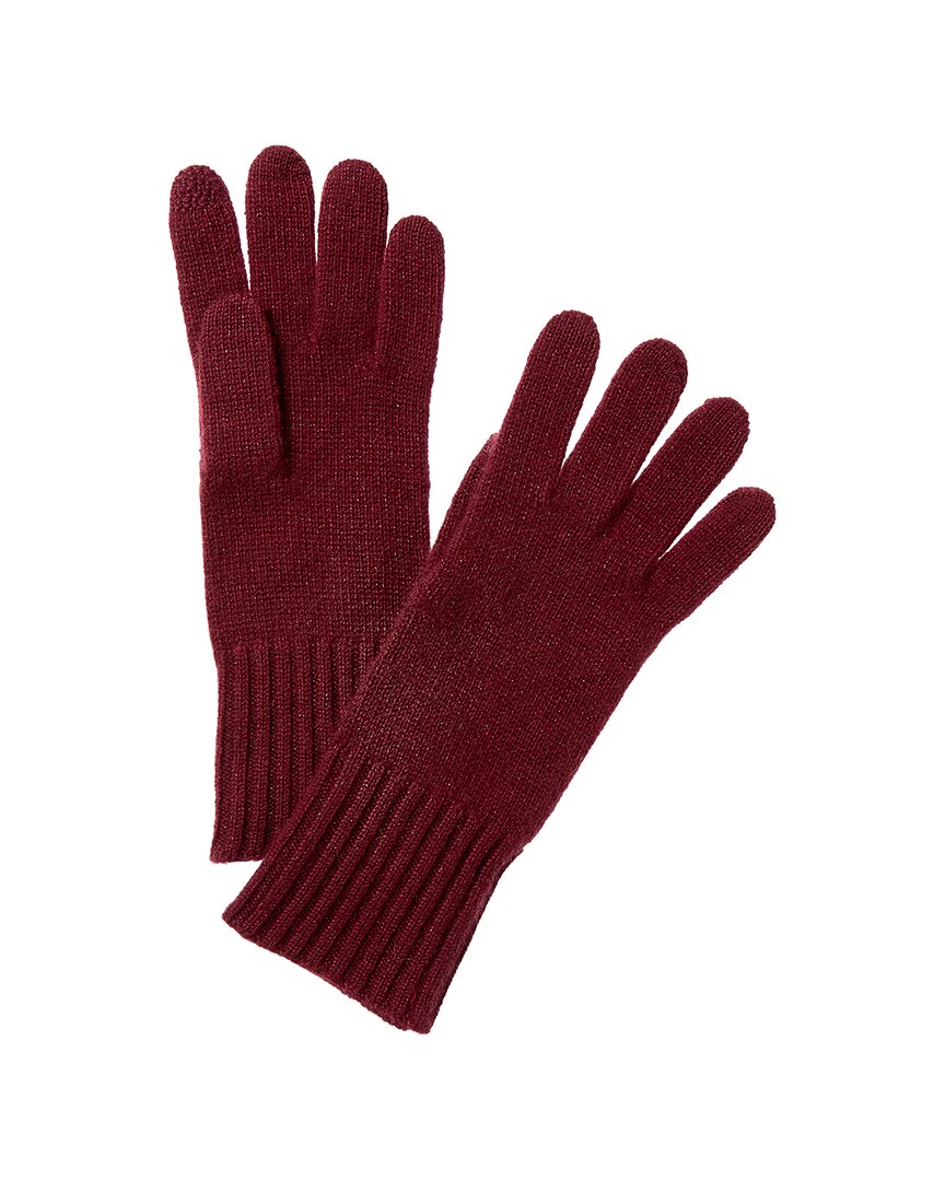 lurex cashmere gloves